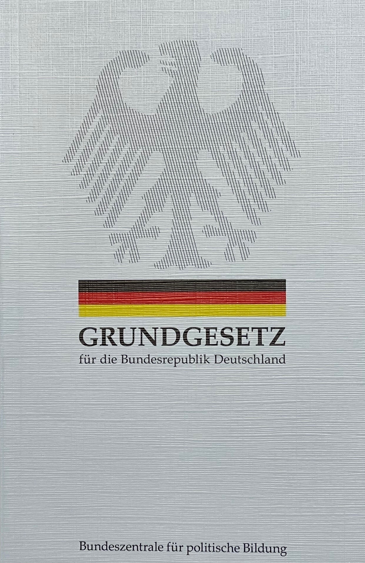 Titelseite 011b Grundgesetz für die Bundesrepublik Deutschland