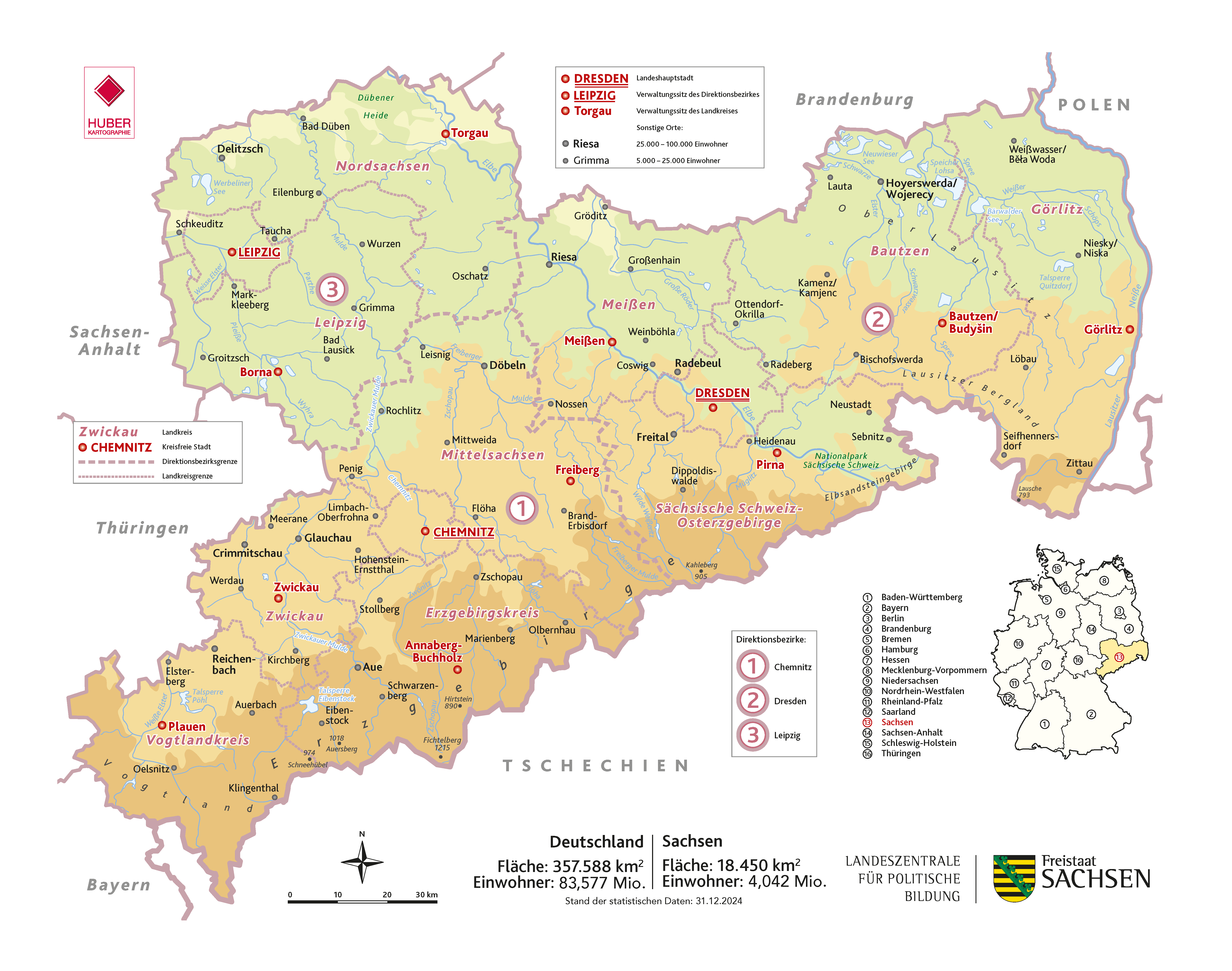 100 Länderpuzzle: Freistaat Sachsen PNG