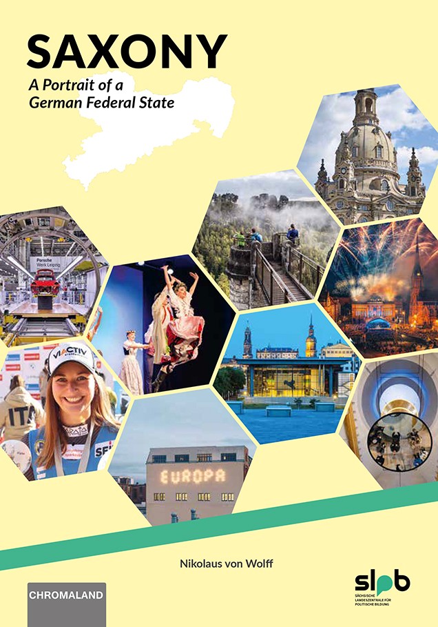 Titelbild 105 Sachsen - Landeskunde kompakt. Englische Ausgabe 