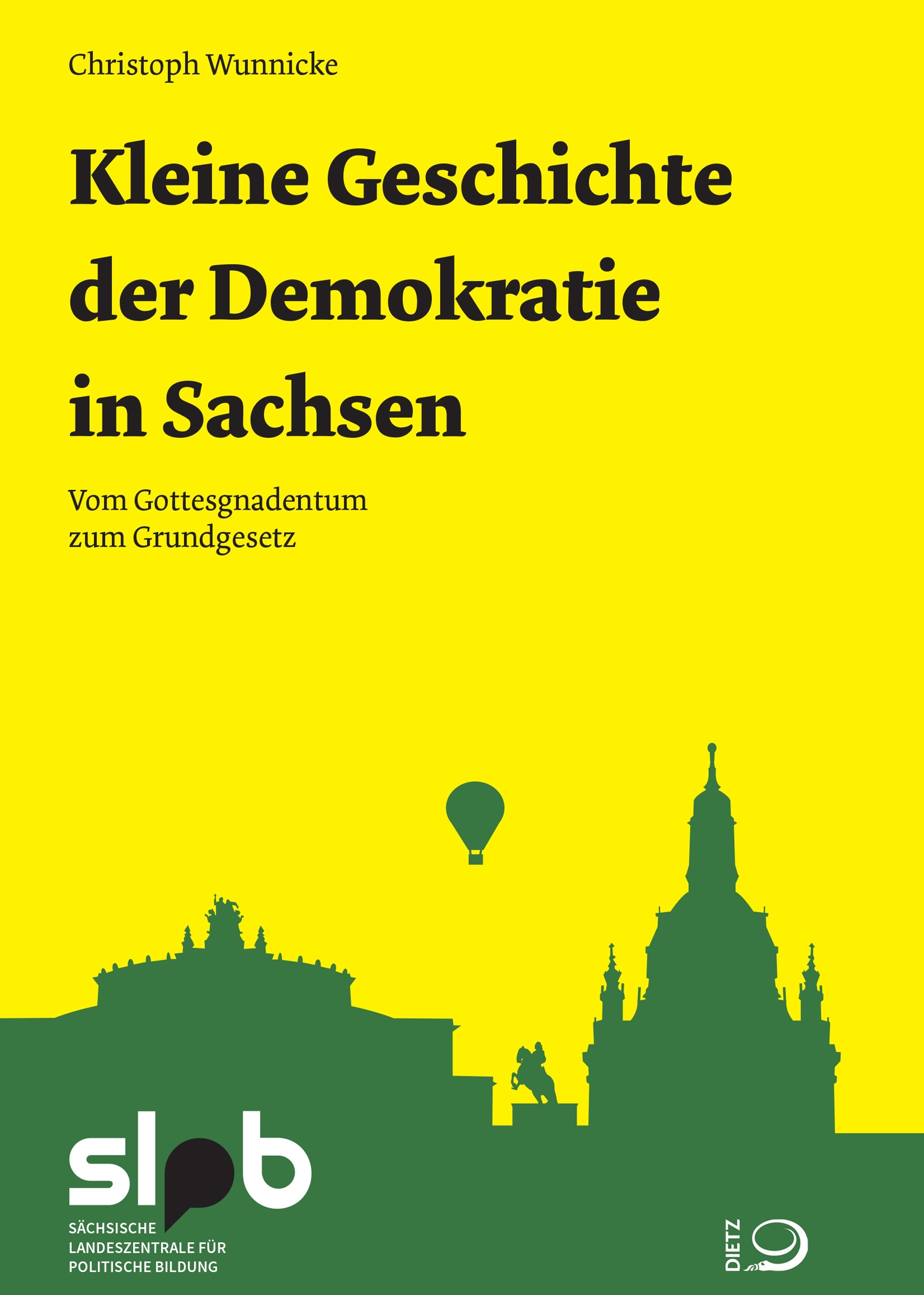 Titelseite Kleine Geschichte der Demokratie in Sachsen