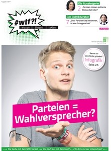 1104 wtf-Magazin 4 "Parteien = Wahlversprecher?" (Ausgabe 3/2017)