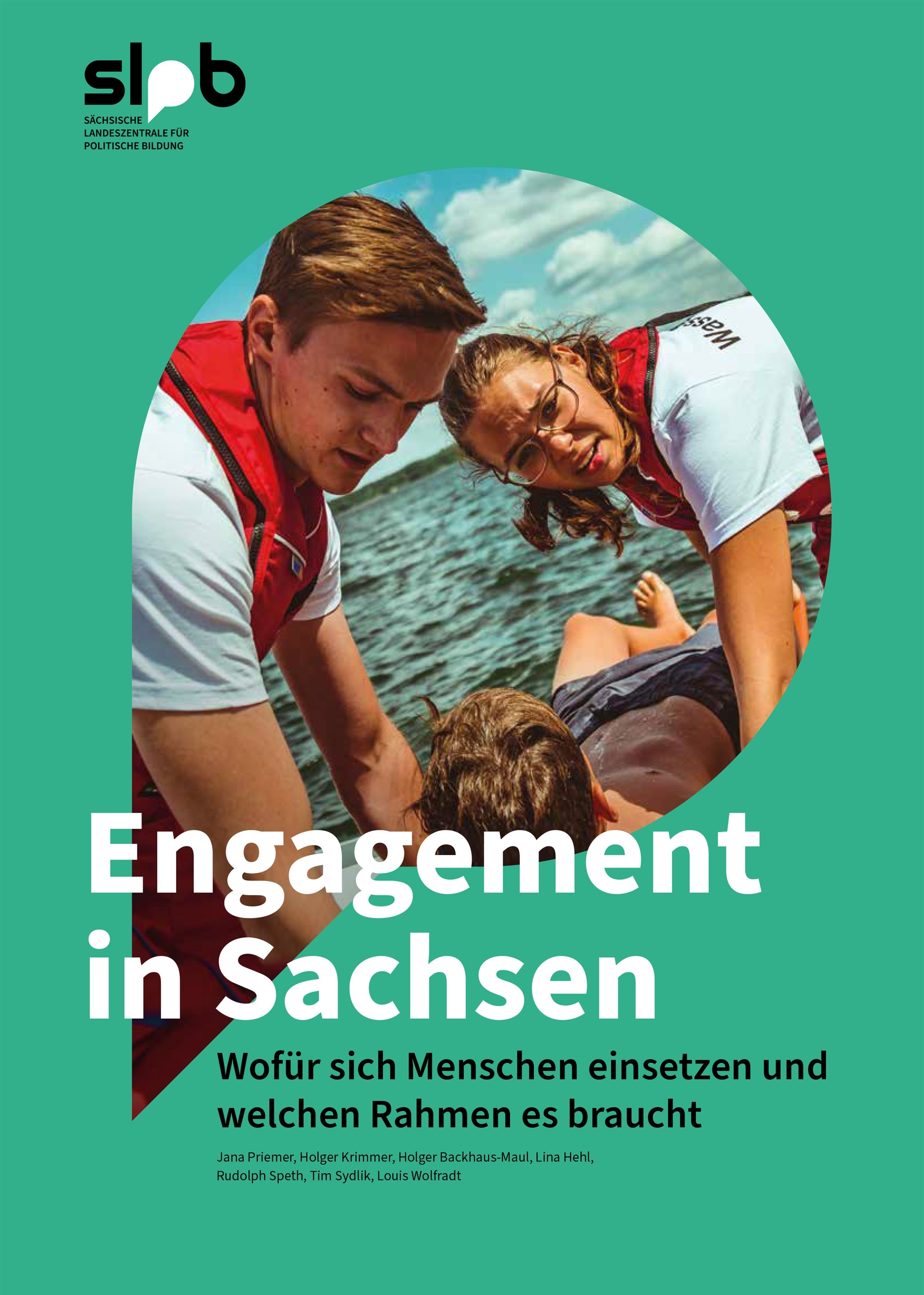 Titelseite zu Engagement in Sachsen