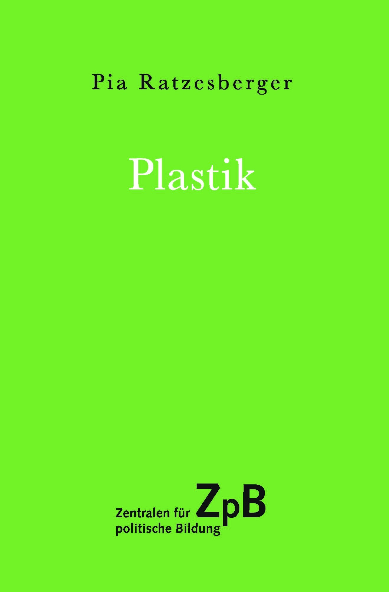 Cover "Plastik"