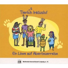 Covervorderseite von 749* Hörbuch (CD) Tierisch inklusiv. Ein Löwe auf Abenteuerreise